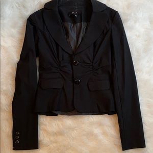 Fitted Black Blazer- S